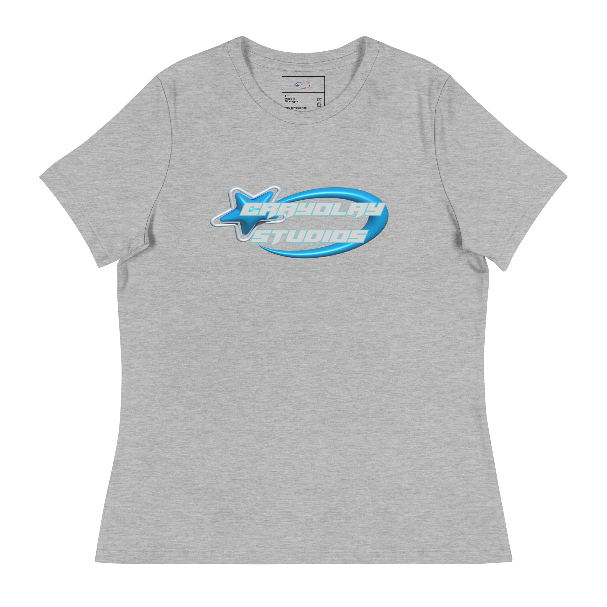 Unisex Blue Logo tee
